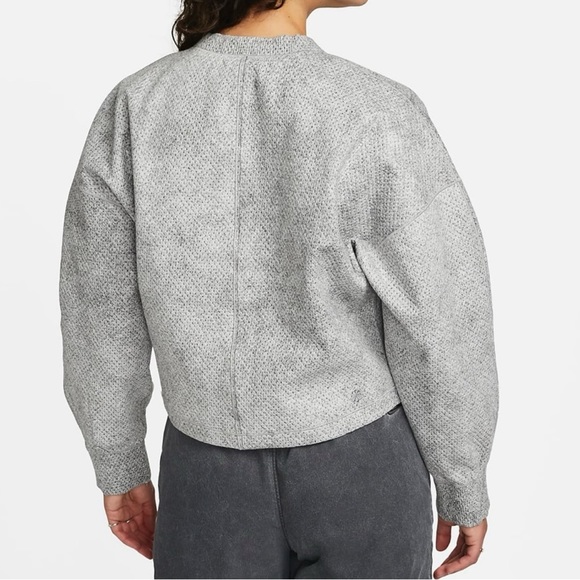 Nike Forward Tech Pack Oversized Sweatshirt Therma Fit DQ7908-077 Womens Size XS - Picture 2 of 8